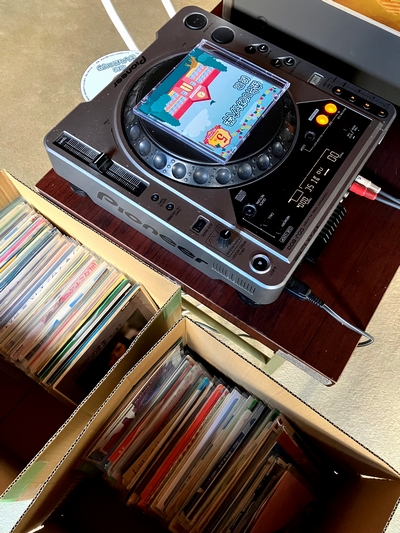 懐かしいアナログレコード