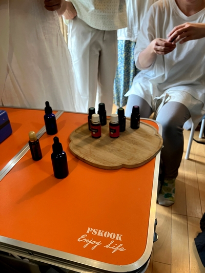 心地いいサロンの癒されタイム