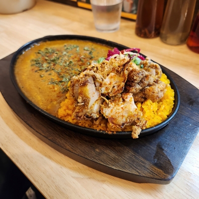 元気になる鉄板焼きカレー