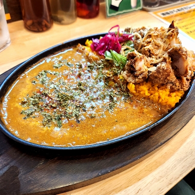 元気になる鉄板焼きカレー
