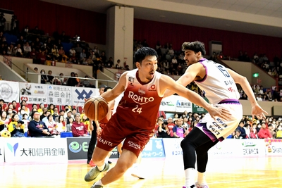 休日はバスケットボール観戦!
