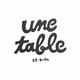 ひとまちの街 UNE TABLE
