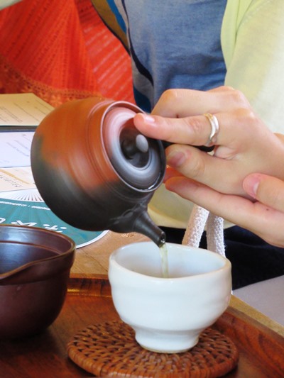 奈良の茶と里山に癒されて