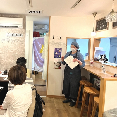 チーズのお話とチーズケーキを堪能